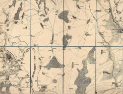 Petrikarte als topographische Karte 